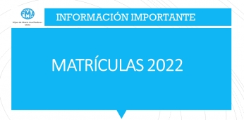 INFORMACIÓN, MATRÍCULA 2022